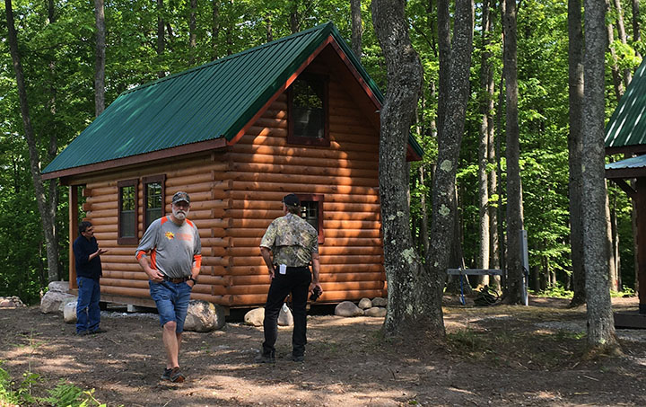 Photograph of Mockeridge Inspectors Violating the Fourth Amendment